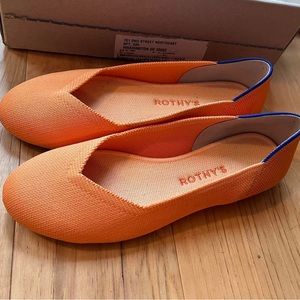 ROTHYS ROUND TOE WOMEN'S FLATS SHOES 8.5